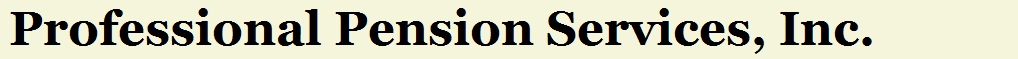 Professional Pension Service, Inc. Pension